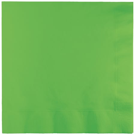 Fresh Lime Green Dinner Napkins 3 Ply, 8.5x8, 250PK